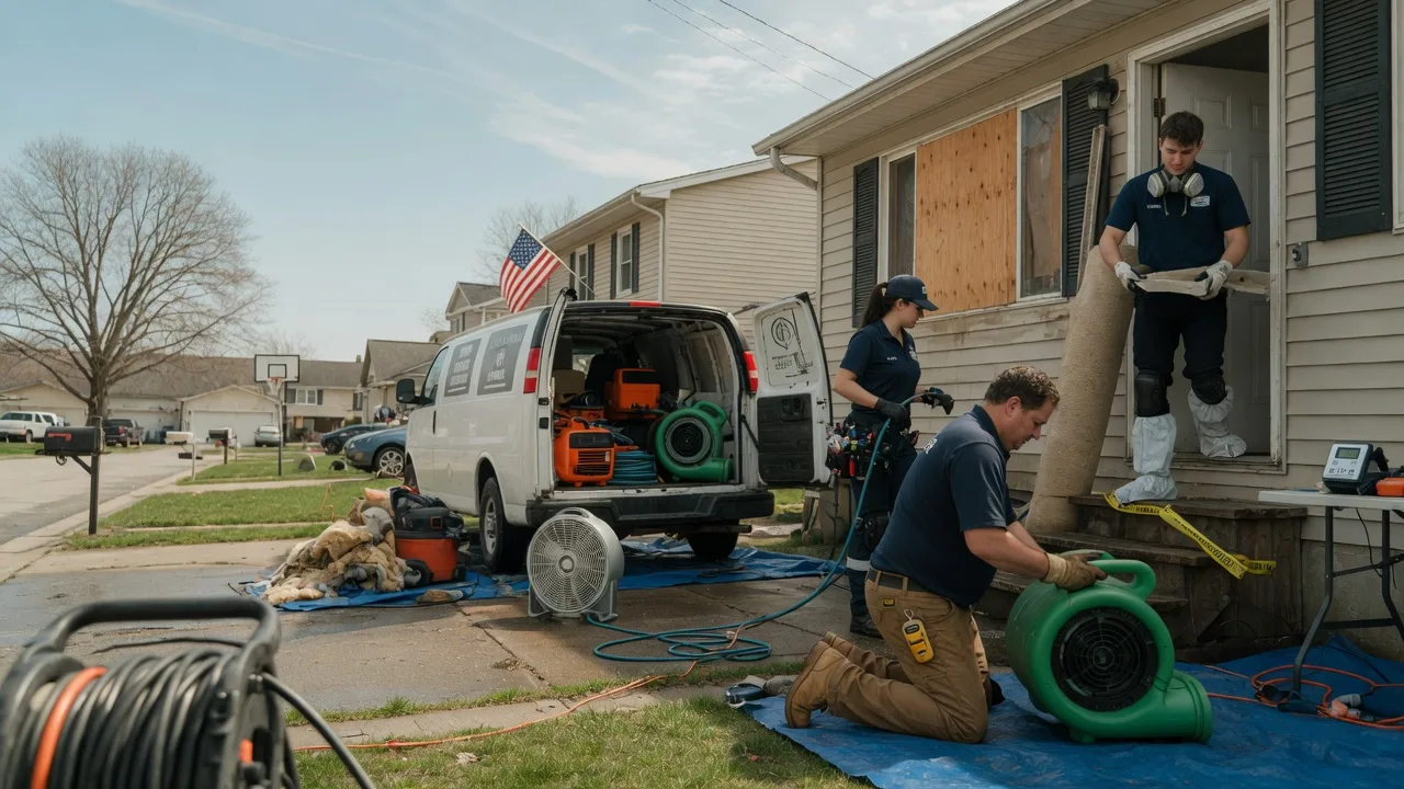 Water Damage Restoration in Tuttle, ND near me
